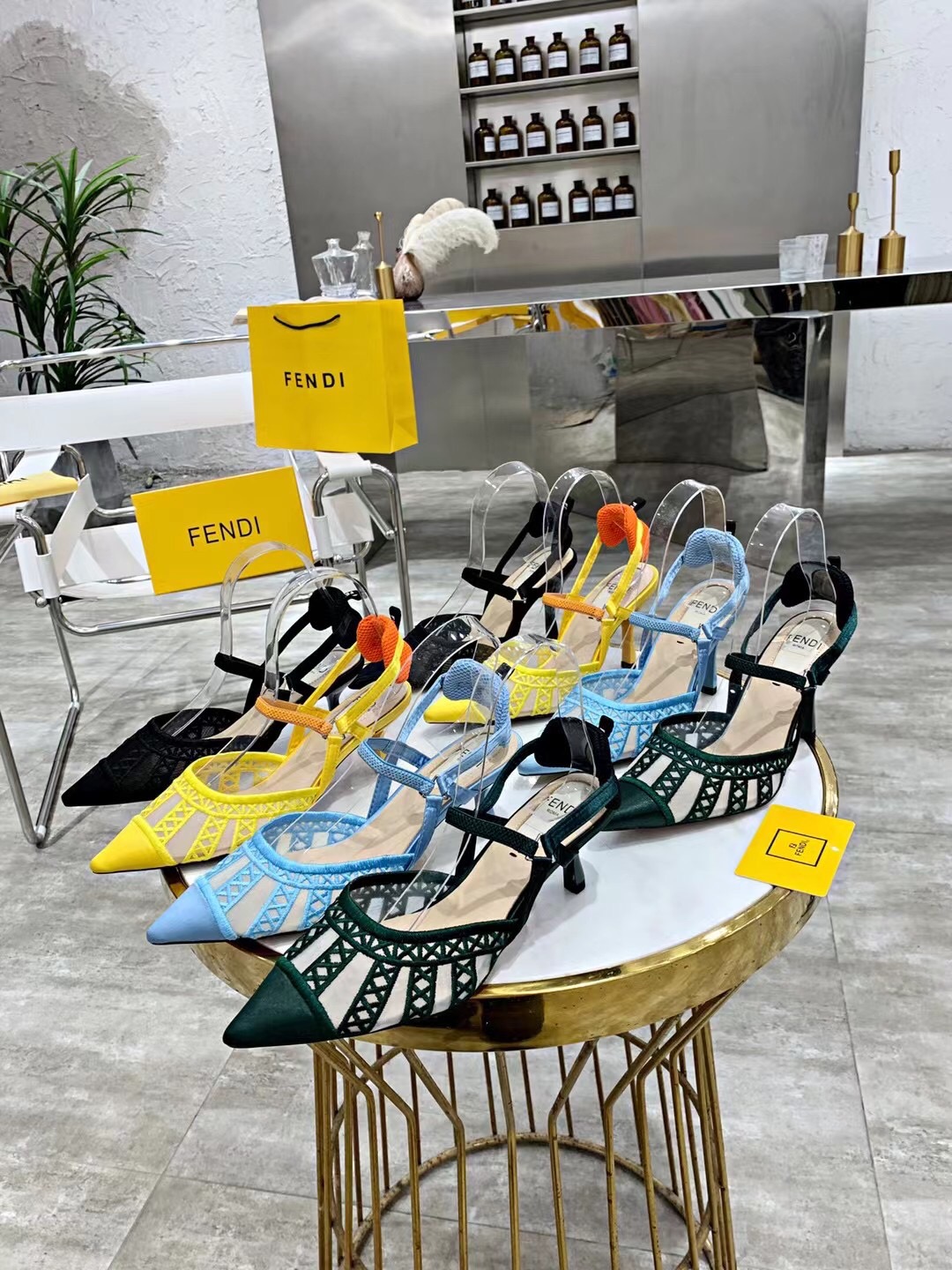 2021 FEND Spring/Summer High-Heavy Sandals: Elegant, Novel, and Comfortable - 图片 7