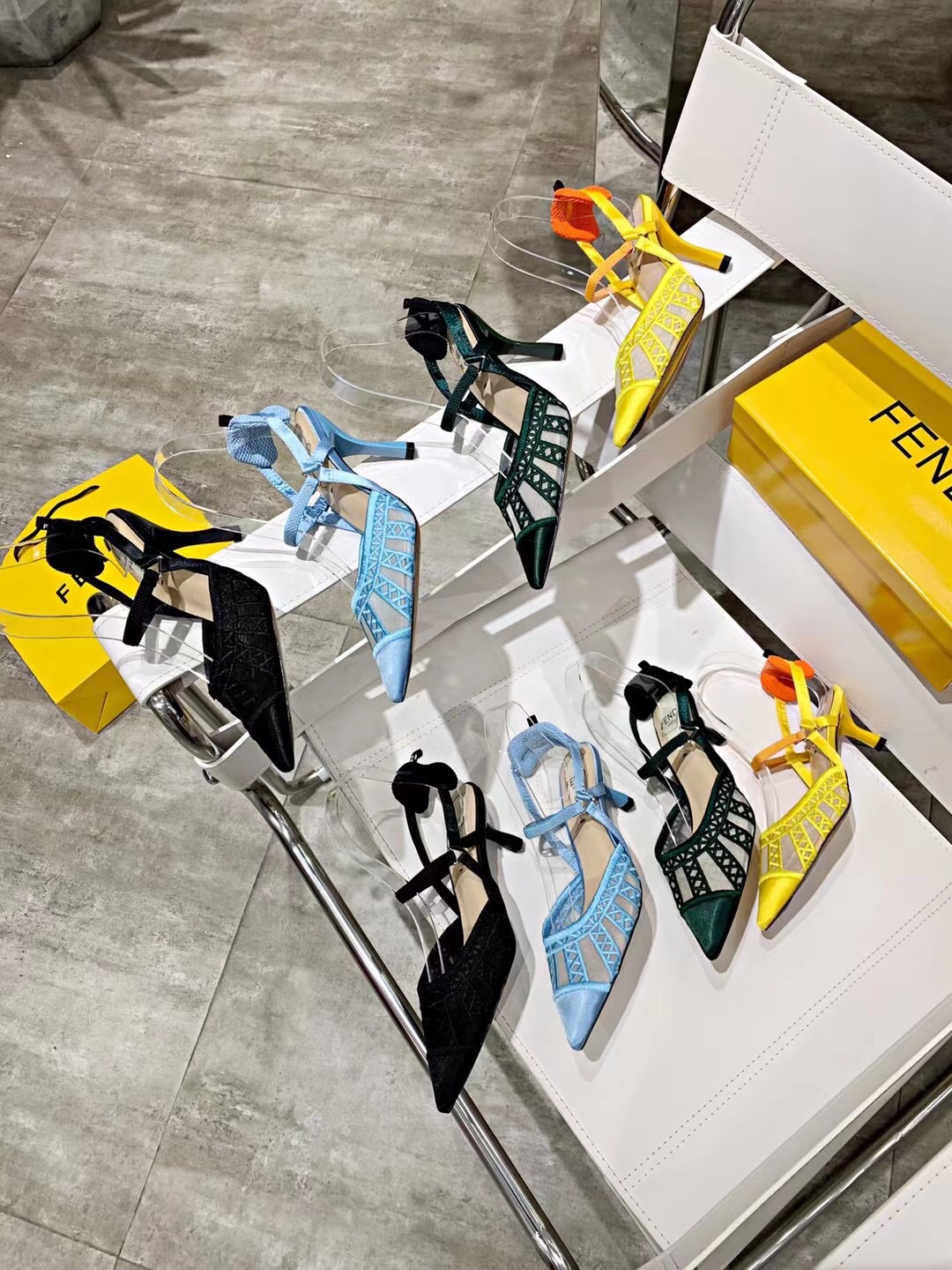 New 2021 FEND High-Heavy Sandals: Elegant, Stylish, and Comfortable Choice - 图片 9