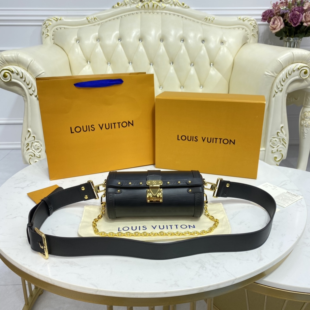 Are you looking for
 Louis Vuitton LV Papillon BB Bags Handbags Black Red Rose Yellow Printing Fall/Winter Collection Sweatpants M58655