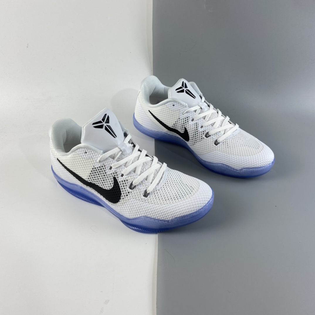 P240 Nike KOBE/科比 11 EM Low “Fundamental”白黑 836184-100