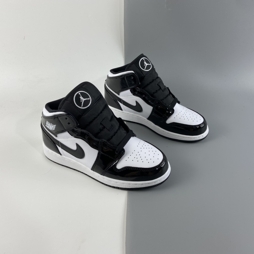 P260 Air Jordan 1 Mid AJ1 乔1 中帮百搭休闲运动板鞋 DD1649-001