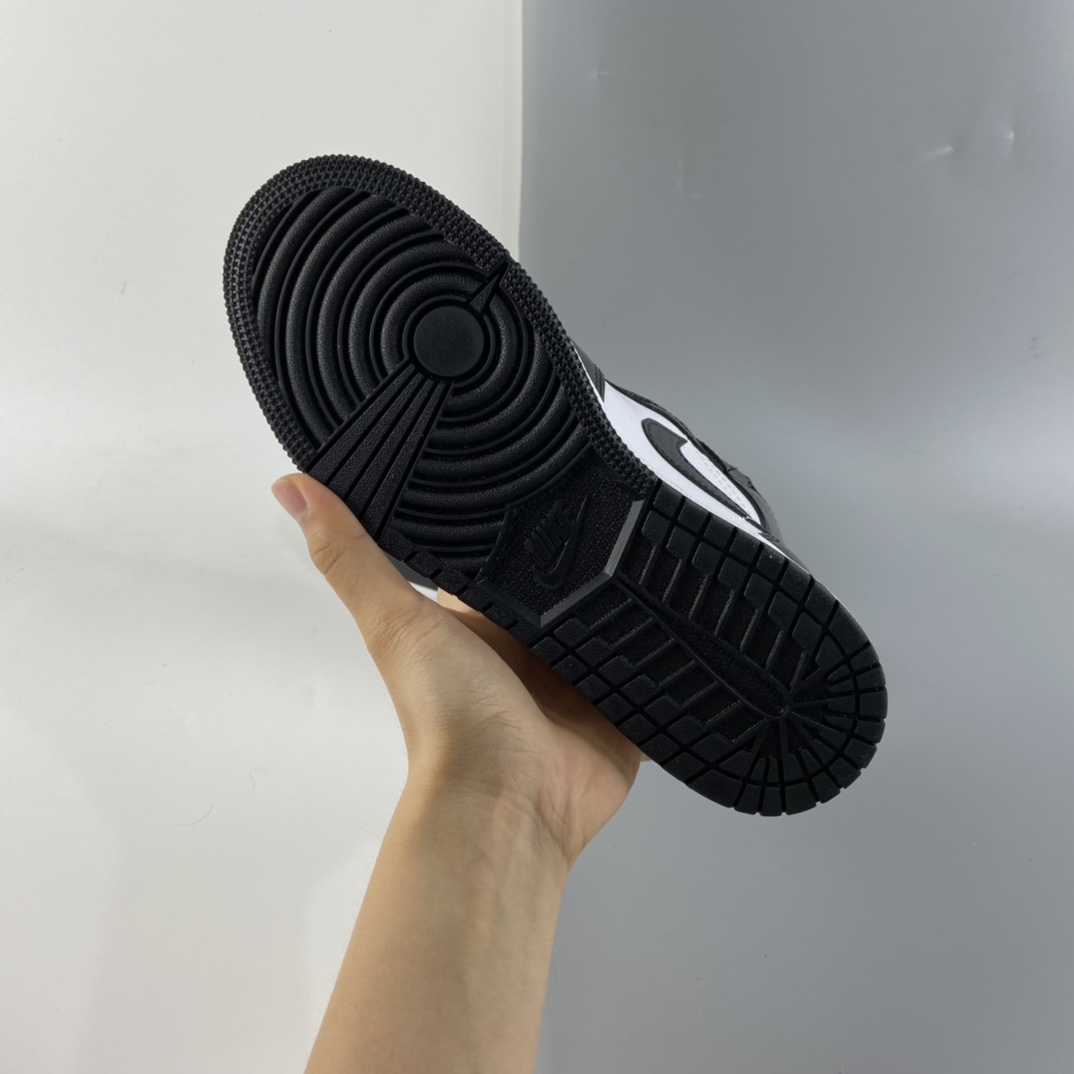 P260 Air Jordan 1 Mid AJ1 乔1 中帮百搭休闲运动板鞋 DD1649-001