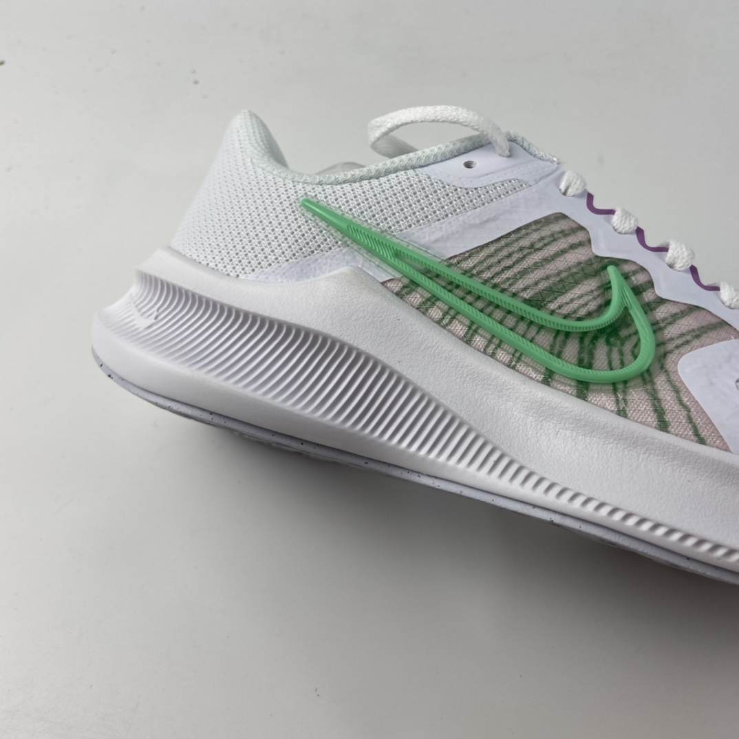 P180 Nike Downshifter 11 2021夏季新款登月缓震网面轻便透气跑步鞋 CW3413-101