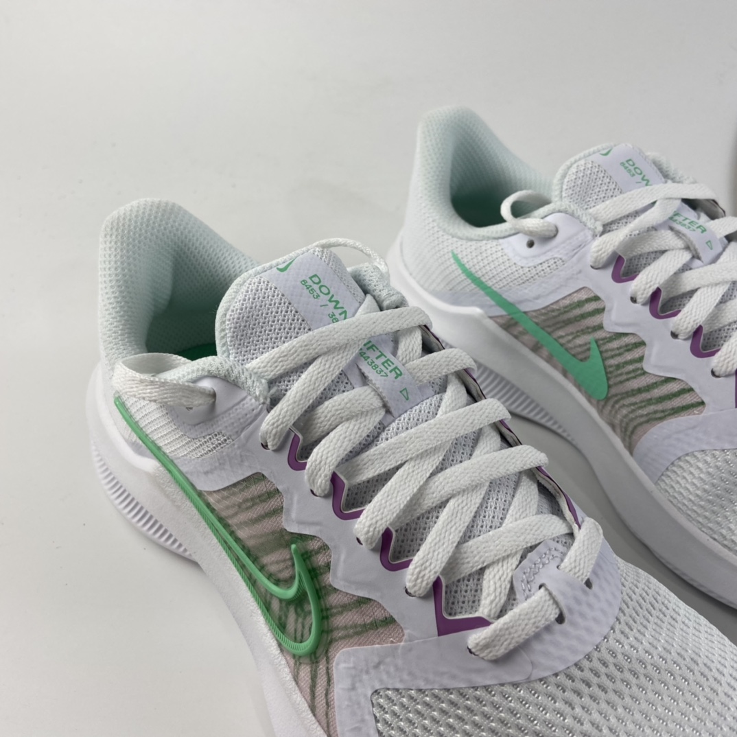 P180 Nike Downshifter 11 2021夏季新款登月缓震网面轻便透气跑步鞋 CW3413-101