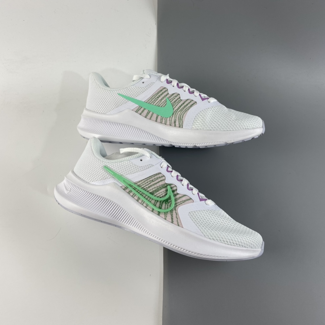 P180 Nike Downshifter 11 2021夏季新款登月缓震网面轻便透气跑步鞋 CW3413-101