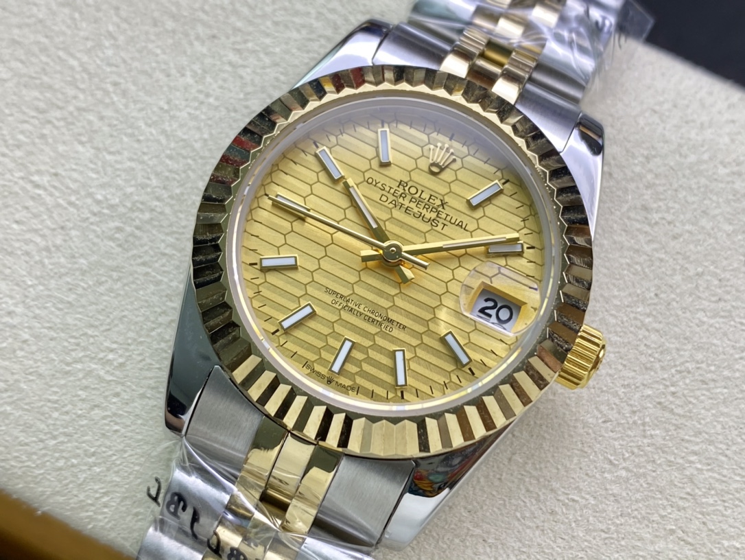 SK Factory 女款 劳力士Rolex 日志型31mm 自動機械腕時計
