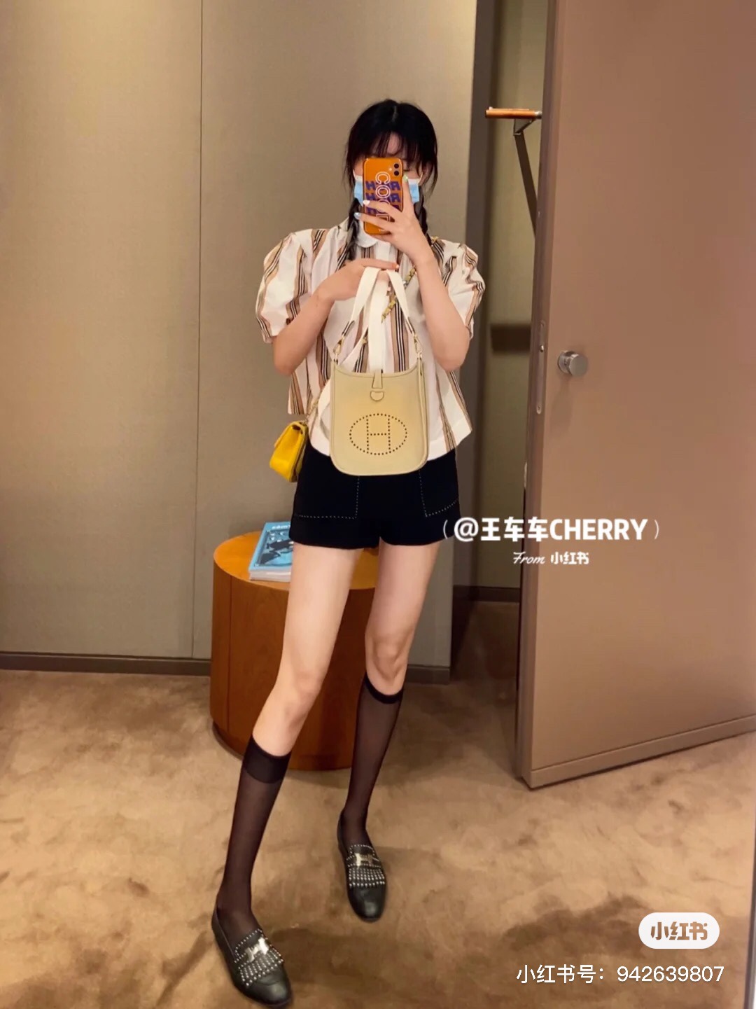 爱马仕 Hermès 高定典藏名品高定成衣时装外套连衣裙衬衫T恤 #EEC347F1 6
