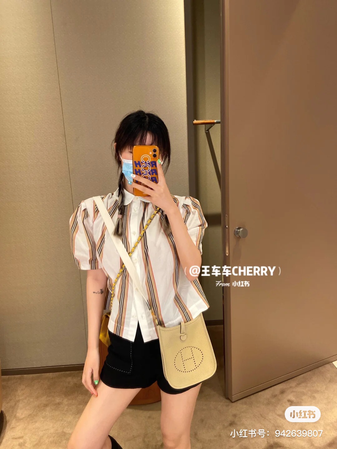 爱马仕 Hermès 高定典藏名品高定成衣时装外套连衣裙衬衫T恤 #EEC347F1 5