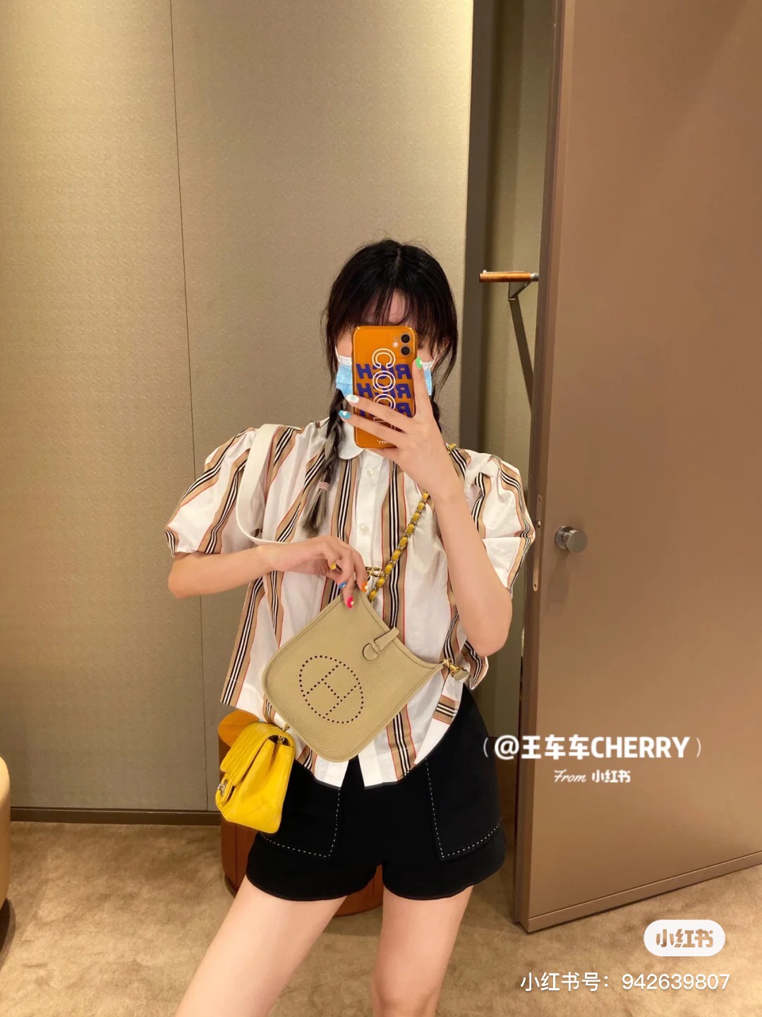爱马仕 Hermès 高定典藏名品高定成衣时装外套连衣裙衬衫T恤 #EEC347F1 7