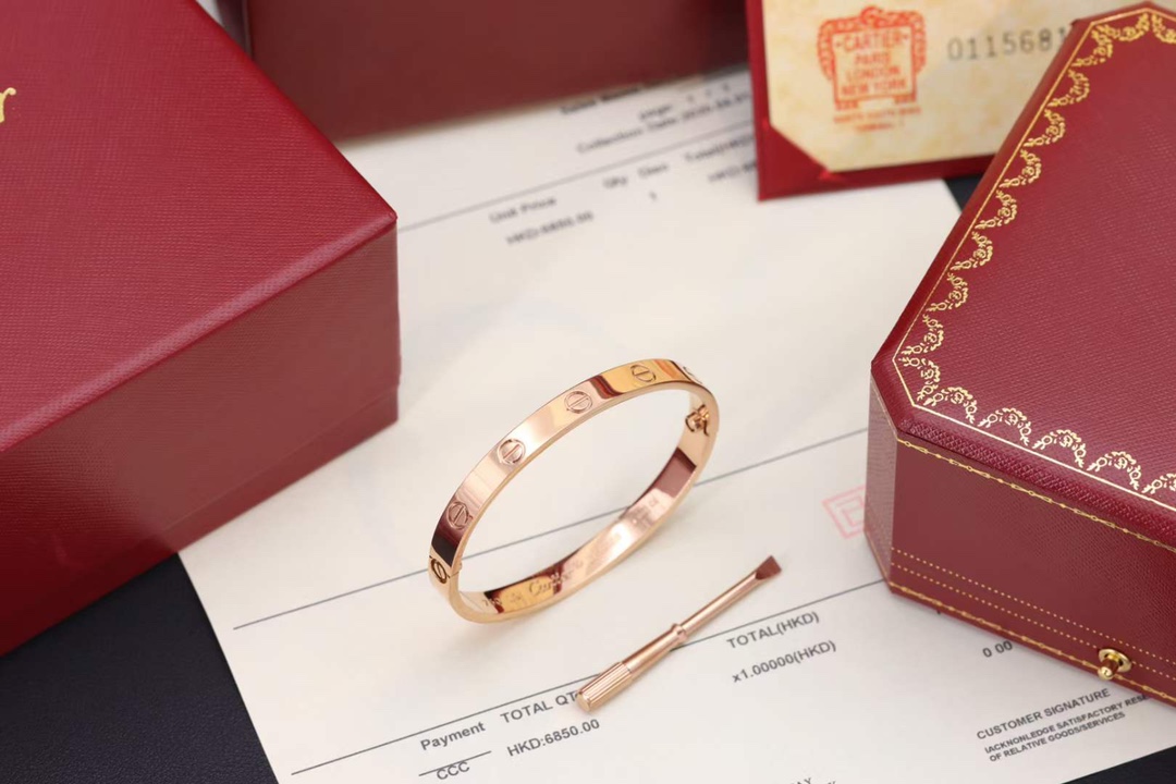 Cartier Cartier卡地亚 LOVE系列 螺钉手镯