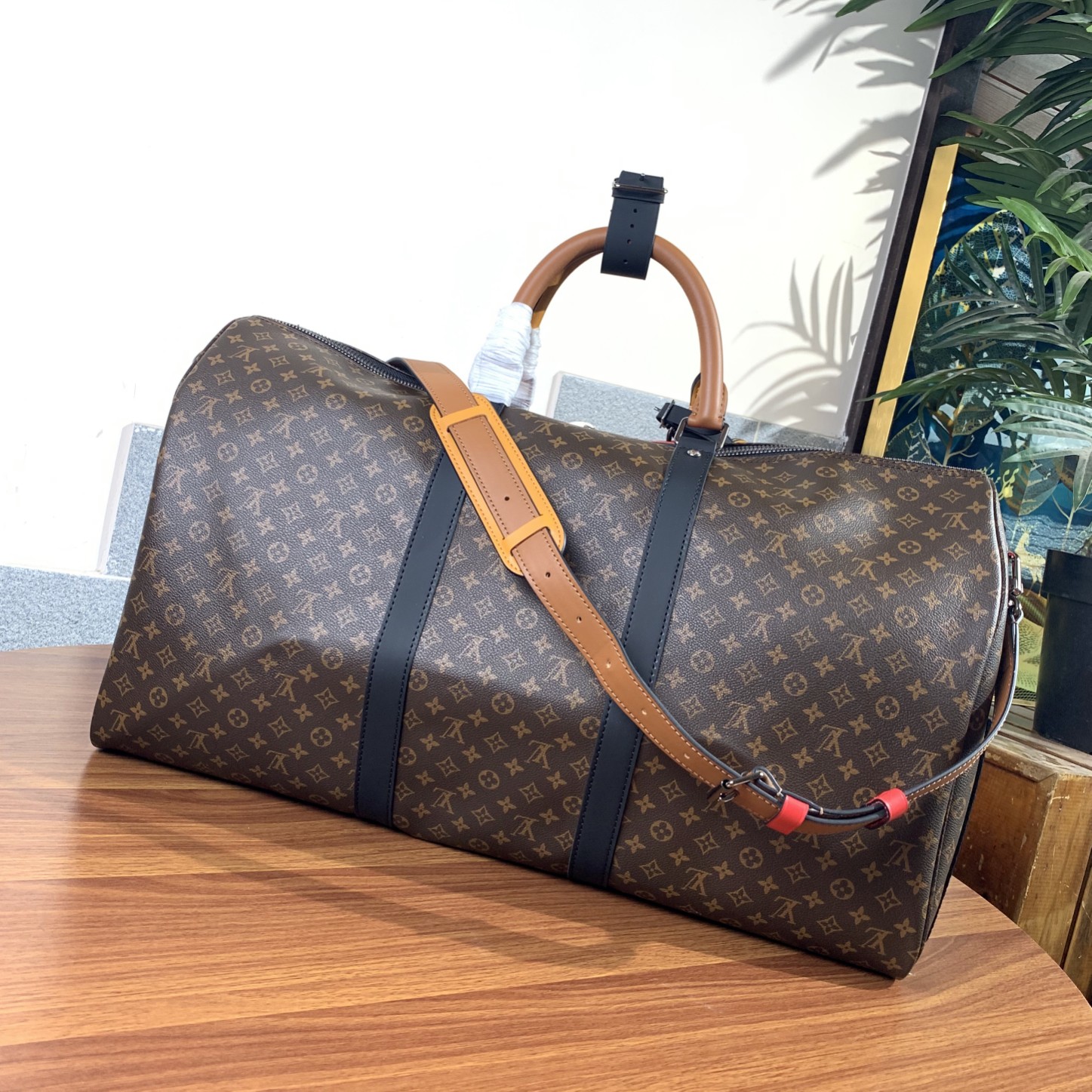 Louis Vuitton LV Keepall Handbags Travel Bags Best Like
 Printing Men Epi Casual M56855