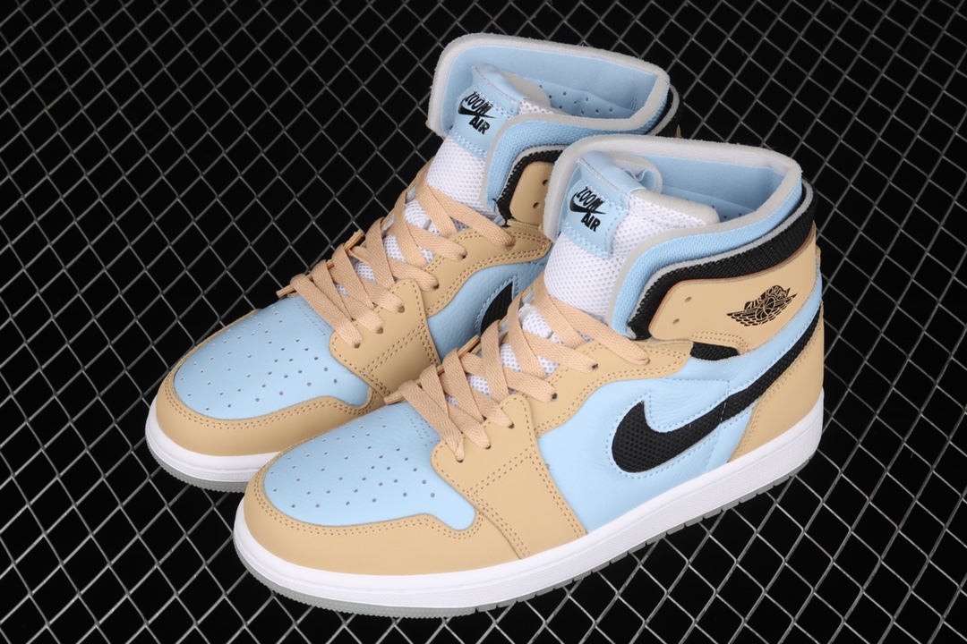 AirJordan1ZoomAirCMFTAJ1乔1卡其兰CT0979-400尺码3636.537.53