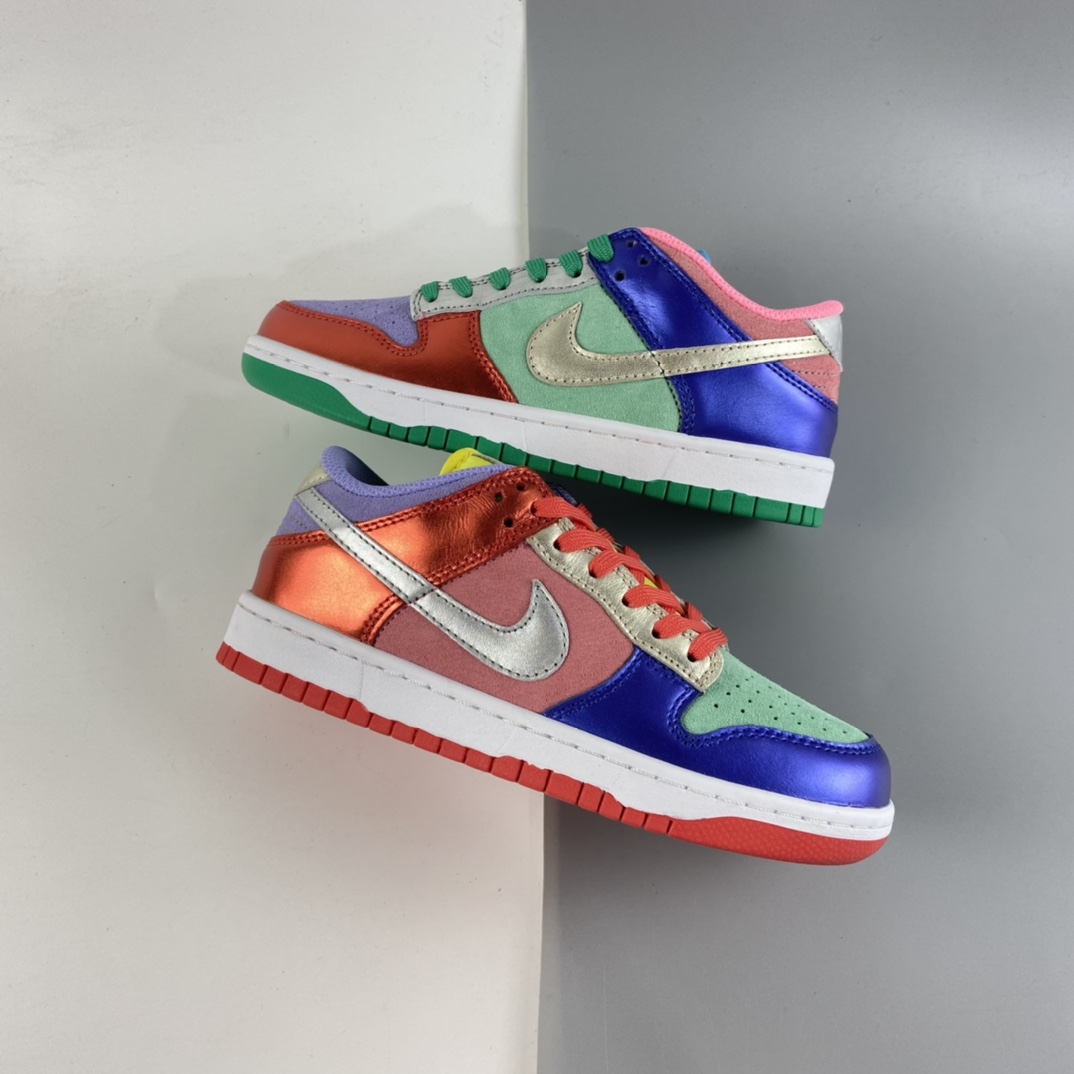 P280 Nike SB Dunk Low SE＂Candy＂ 彩蛋2.0糖果鸳鸯 扣篮系列低帮休闲运动滑板鞋 DN0855-600