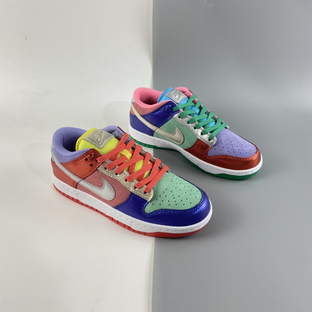 P280 Nike SB Dunk Low SE＂Candy＂ 彩蛋2.0糖果鸳鸯 扣篮系列低帮休闲运动滑板鞋 DN0855-600