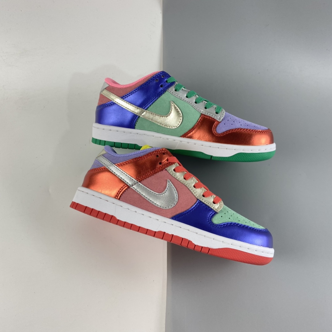 P280 Nike SB Dunk Low SE＂Candy＂ 彩蛋2.0糖果鸳鸯 扣篮系列低帮休闲运动滑板鞋 DN0855-600