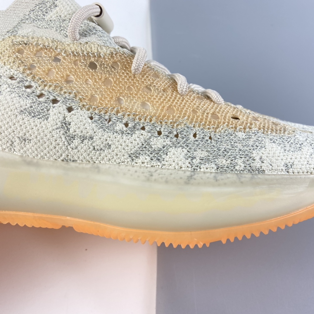 P360 Ad Originals YEEZY BOOST 380 V1”Yecoraite”百搭轻便爆米花中底休闲运动袜子慢跑鞋“麋香黄蜜桃粉”GY2649