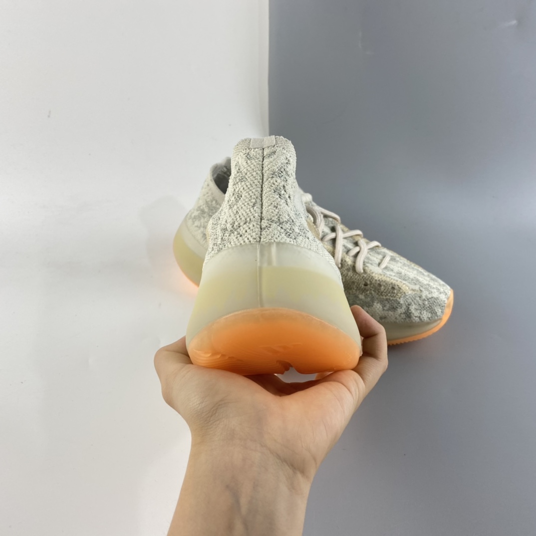 P360 Ad Originals YEEZY BOOST 380 V1”Yecoraite”百搭轻便爆米花中底休闲运动袜子慢跑鞋“麋香黄蜜桃粉”GY2649