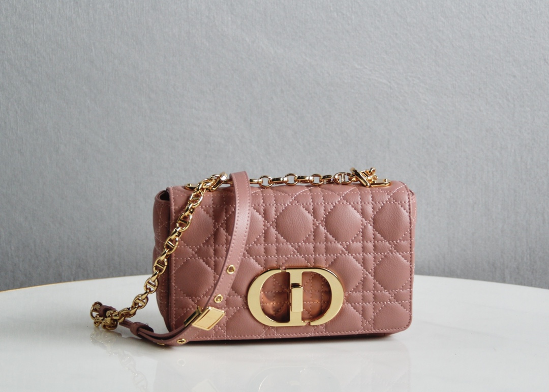 Dior Caro Bags Handbags 2023 Replica Wholesale Cheap Sales Online
 Gold Embroidery Vintage Cowhide