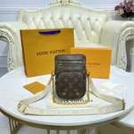 Louis Vuitton LV Utility Phone Pocket Mini Bags Monogram Canvas Chains M80746