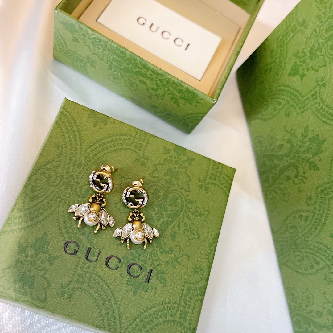 AA599Gucci古驰耳环官网新款