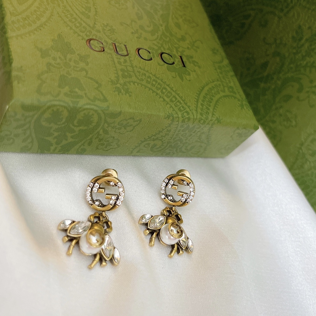 AA599Gucci古驰耳环官网新款