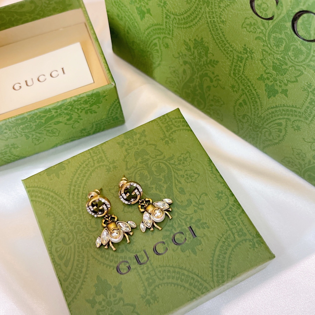 AA599Gucci古驰耳环官网新款