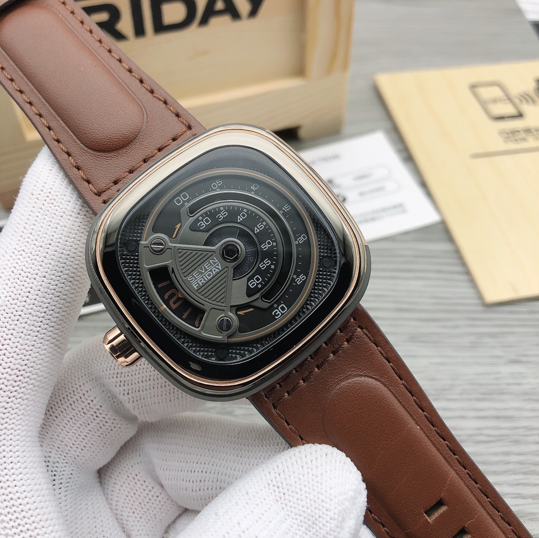 [SevenFriday Watches]iOS Seven Fridays SEVENFRIDAYM2B01 Premium Calfskin Belt