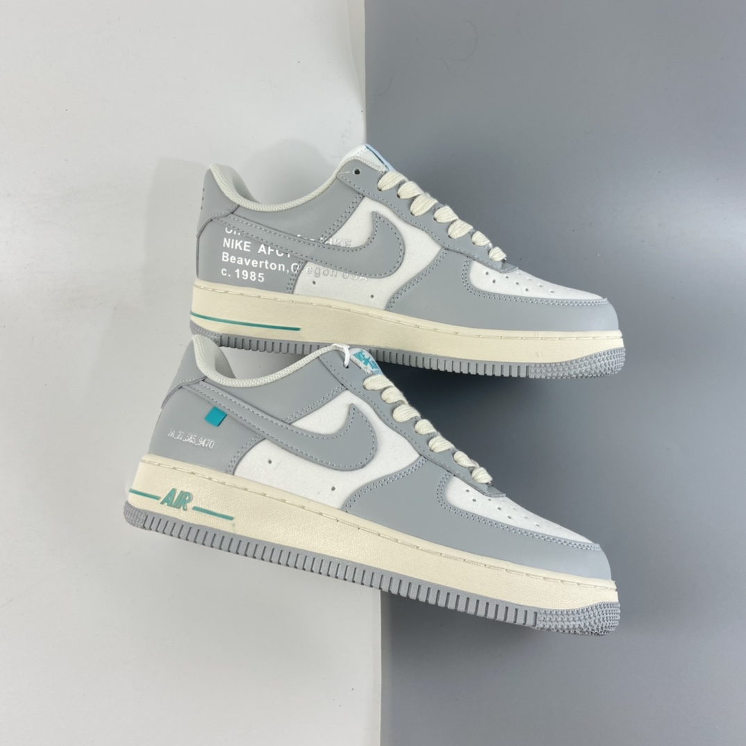 P240 Off-White x Nike Air Force 1 Low 空军一号帆布拼接低帮休闲板鞋 CT1989-104