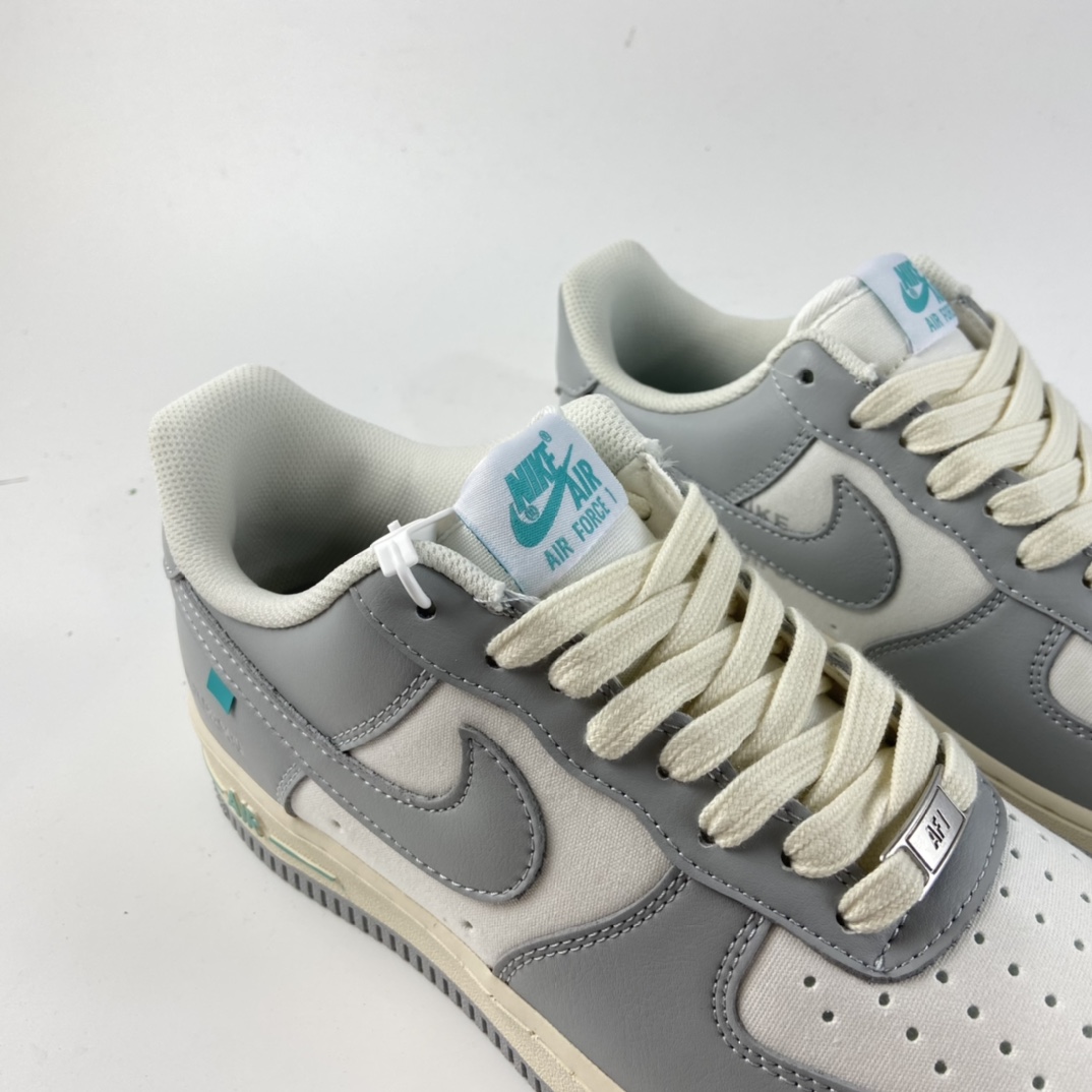 P240 Off-White x Nike Air Force 1 Low 空军一号帆布拼接低帮休闲板鞋 CT1989-104