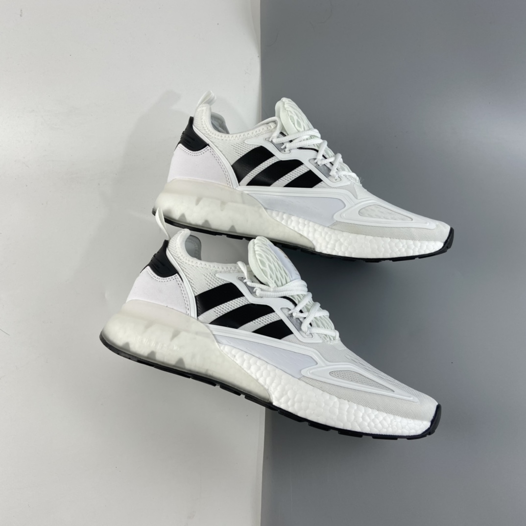 P220 Ad ZX 2K Boost 网纱针织呼吸面套脚休闲运动慢跑鞋 H00103