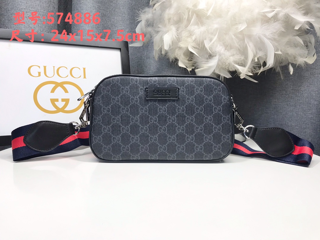 黒色相机包 - デザイン性と機能性が融合したスタイリッシュな肩背包