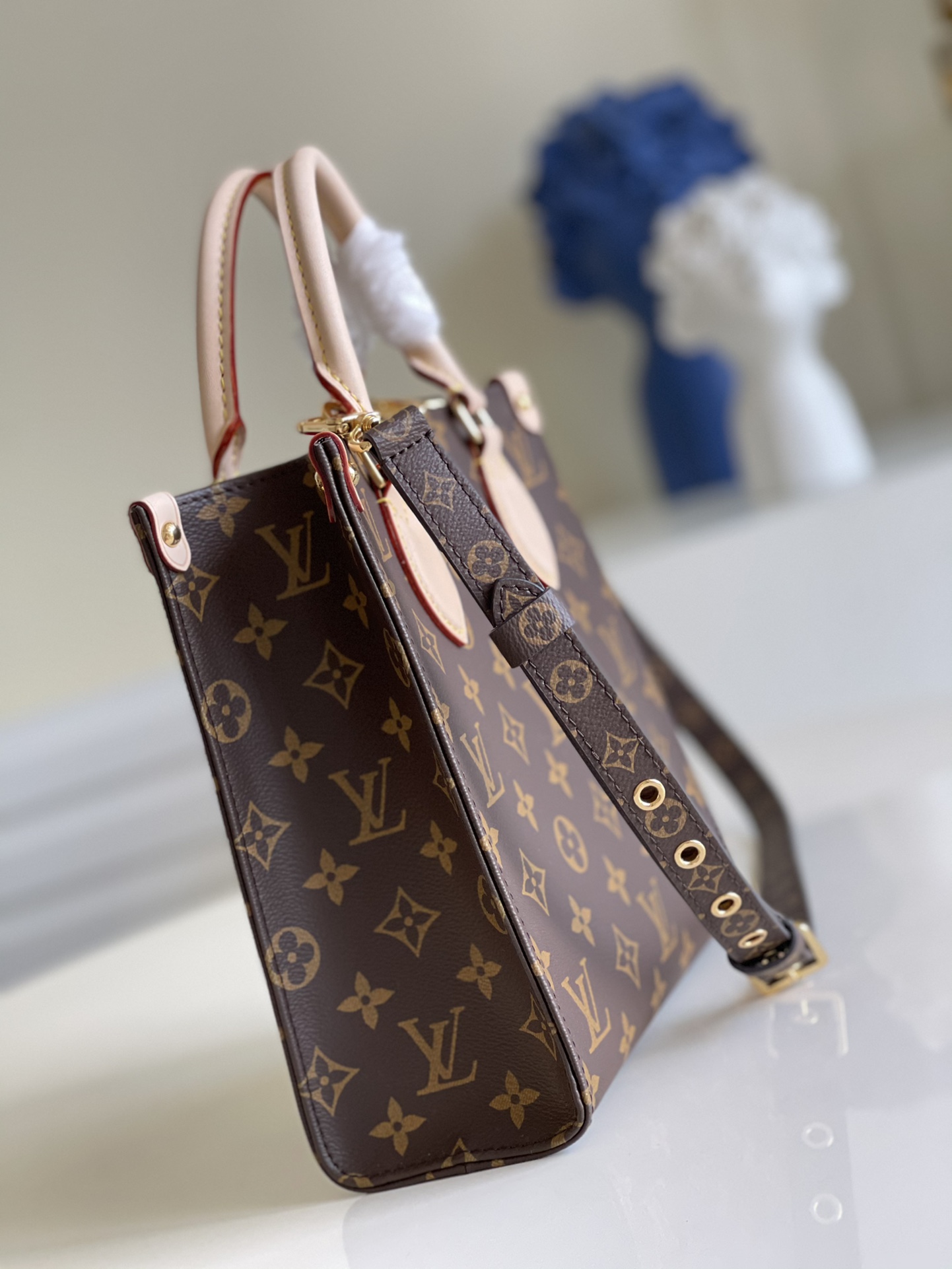路易威登 Louis Vuitton 高定典藏经典高奢皮具手袋托特包斜挎包女包 #88CEC702 5