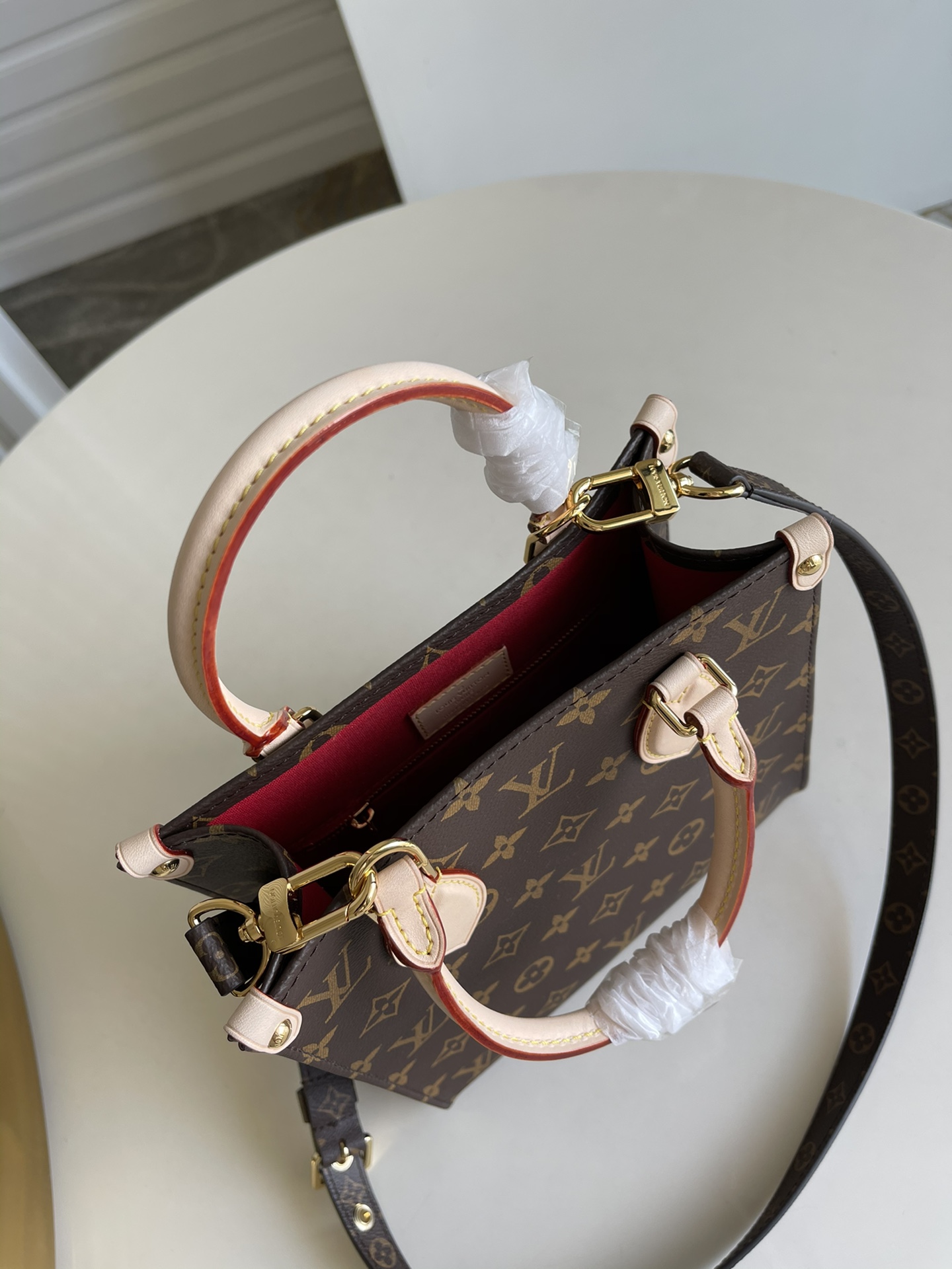 路易威登 Louis Vuitton 高定典藏经典高奢皮具手袋托特包斜挎包女包 #88CEC702 7