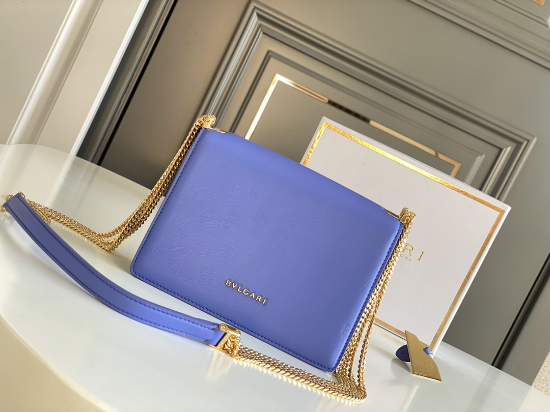 BVLGARI宝格丽Sprpenti Forever限量款系列小羊皮材质链条包290544