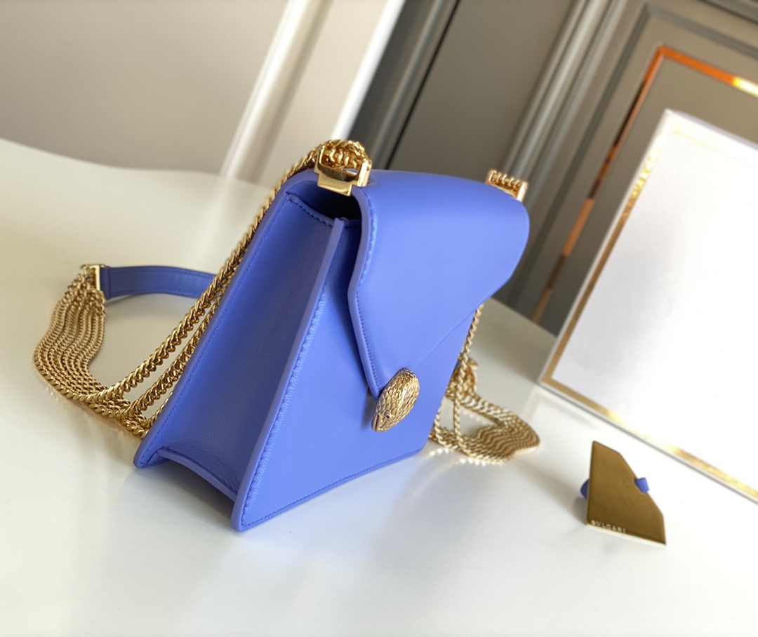 BVLGARI宝格丽Sprpenti Forever限量款系列小羊皮材质链条包290544