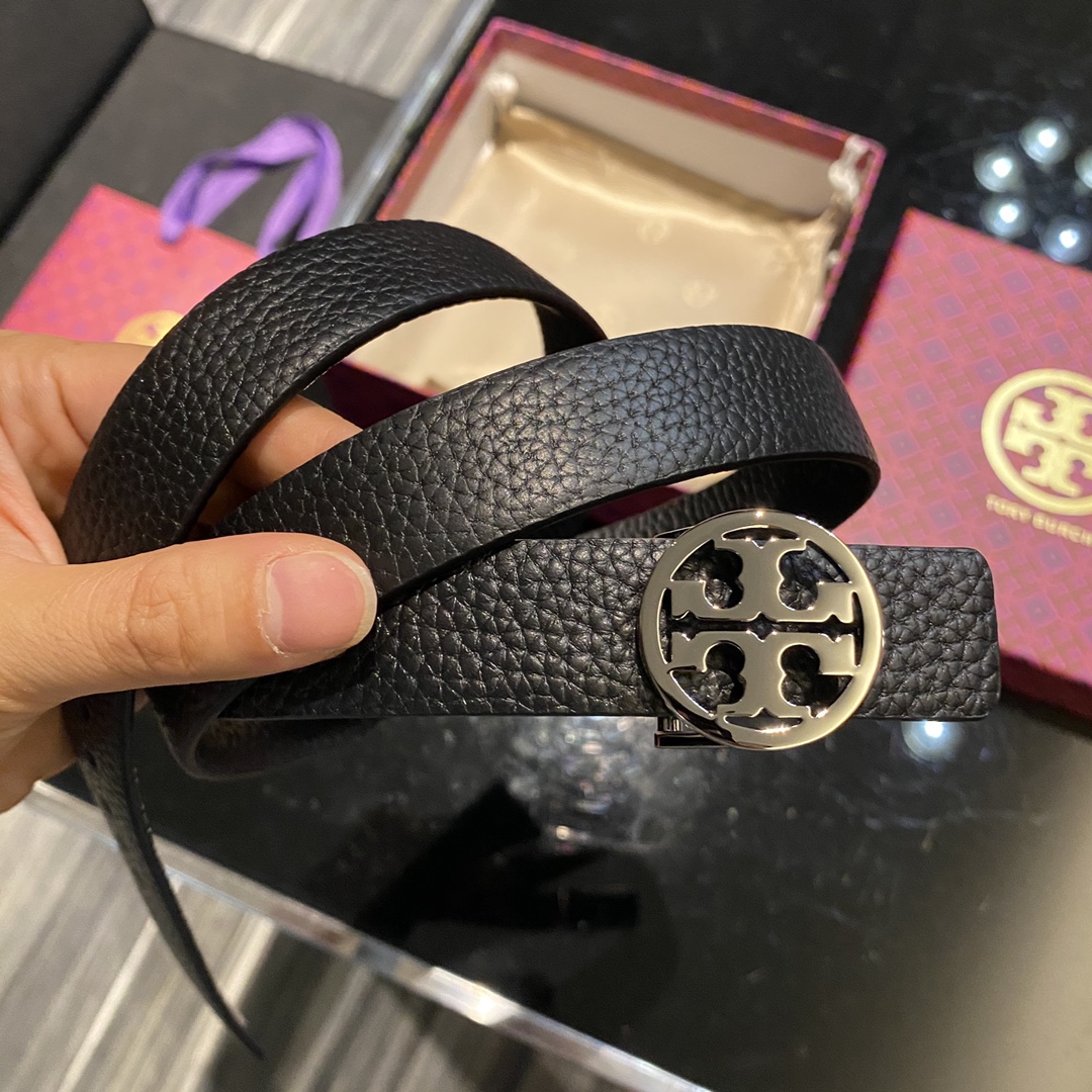 托里伯奇双面可用.荔枝纹小牛皮.2.