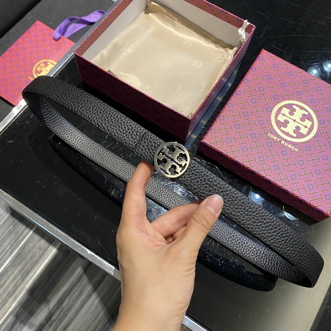 托里伯奇双面可用.荔枝纹小牛皮.2.