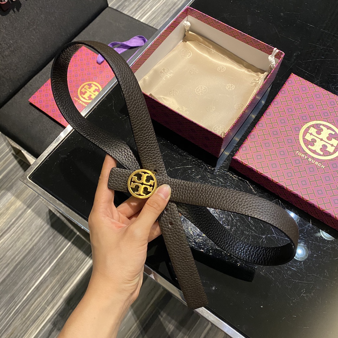 托里伯奇双面可用.荔枝纹小牛皮.2.