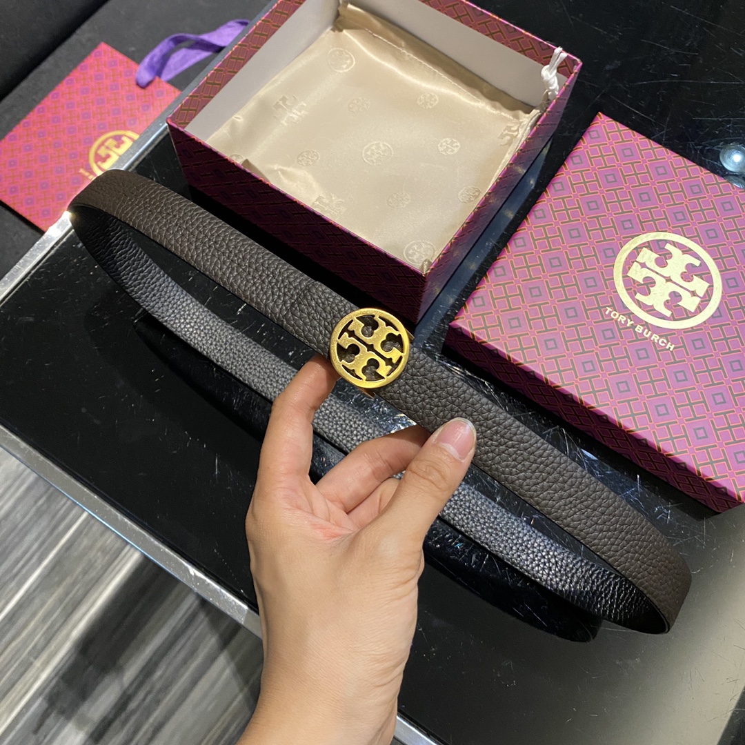 托里伯奇双面可用.荔枝纹小牛皮.2.