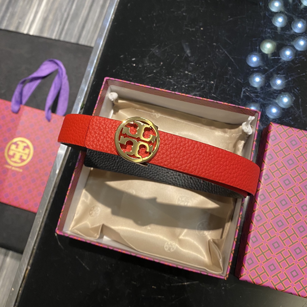 托里伯奇双面可用.荔枝纹小牛皮.2.