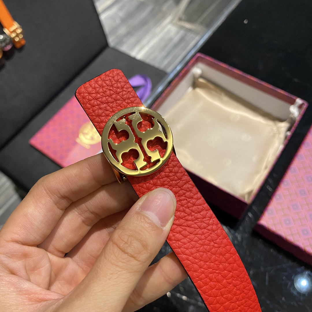 托里伯奇双面可用.荔枝纹小牛皮.2.