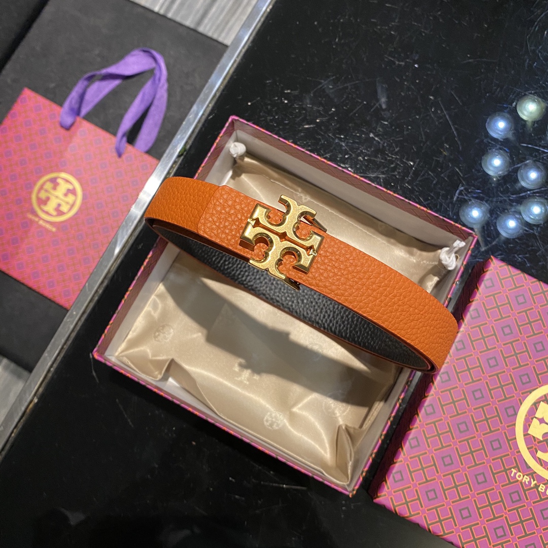托里伯奇双面可用.荔枝纹小牛皮.2.