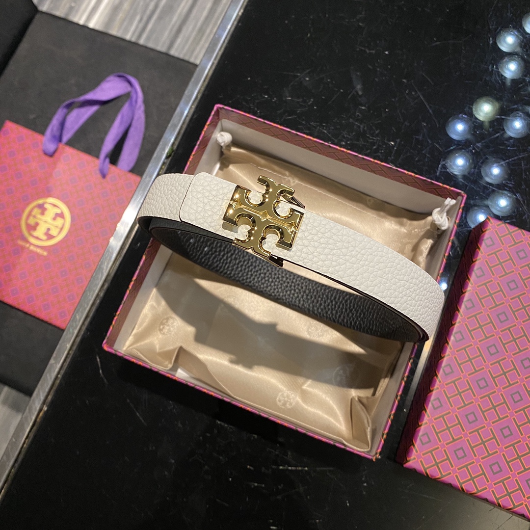 托里伯奇双面可用.荔枝纹小牛皮.2.
