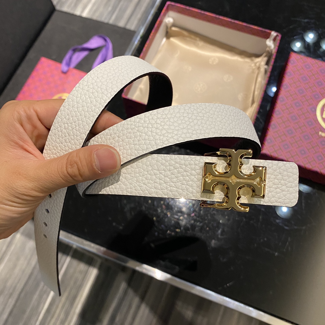 托里伯奇双面可用.荔枝纹小牛皮.2.