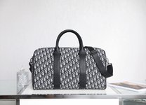 Replica How Can You
 Dior Travel Bags Blue Printing Oblique