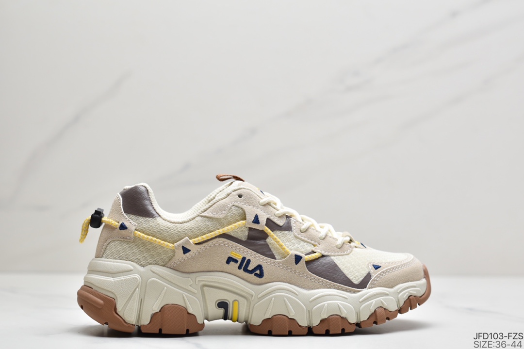 170 斐乐Fila Heritage Fluid 山系管血系列复古猫爪老爹ins潮流闲休运动慢跑鞋