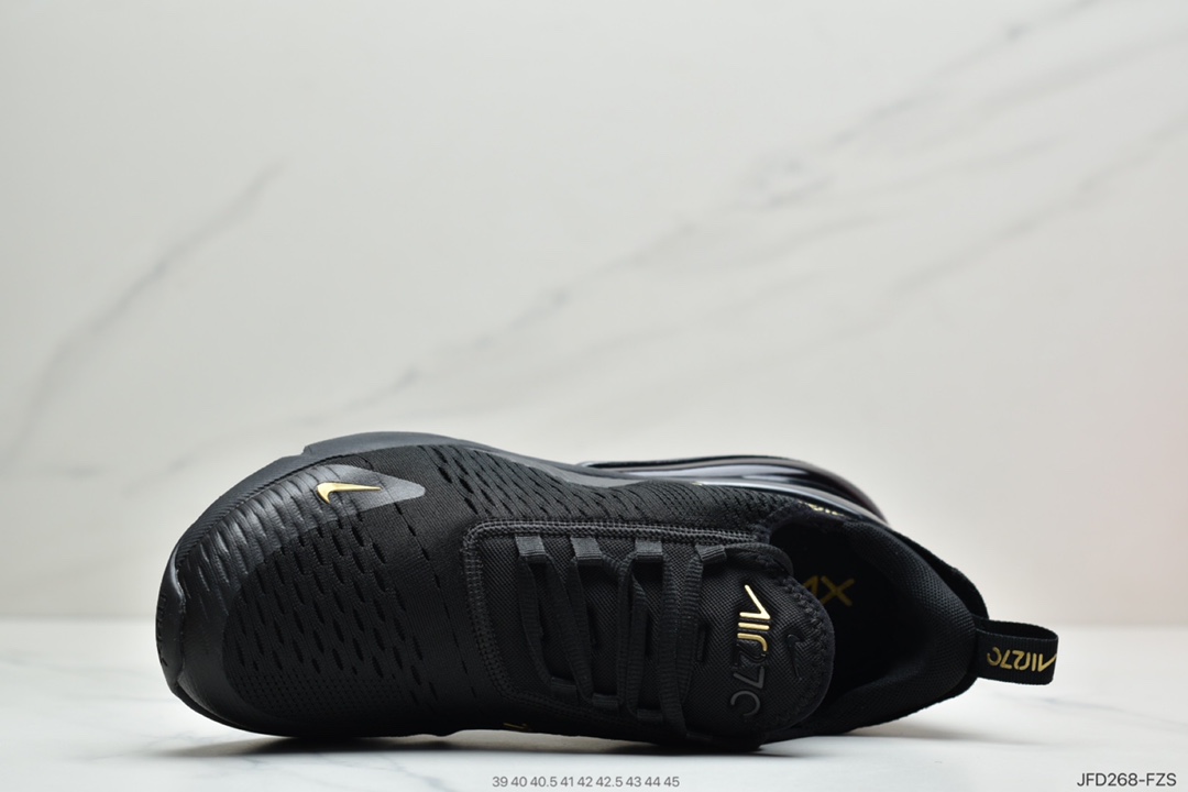 170 耐克 Nike Max 270 Flyknit 原标原盒飞线针织网面透气半掌气垫跑鞋DC0957-001