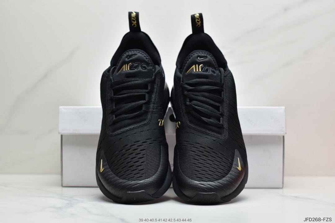 170 耐克 Nike Max 270 Flyknit 原标原盒飞线针织网面透气半掌气垫跑鞋DC0957-001