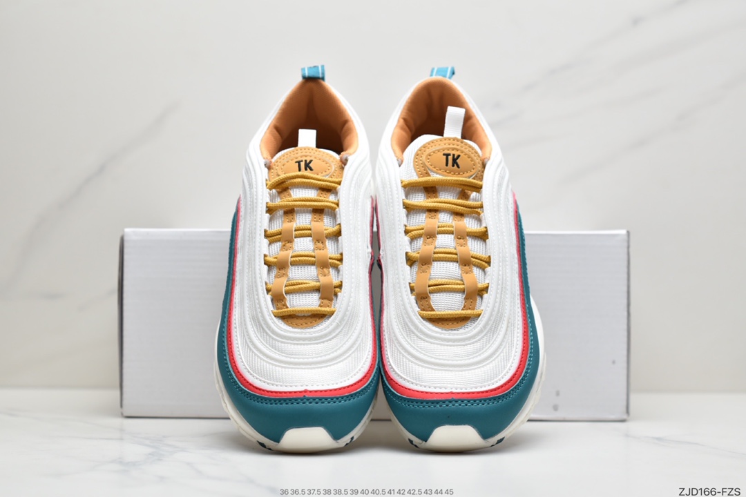 240 耐克NIKE Air Max 97白绿红 子弹拆解原鞋 DC3494-995