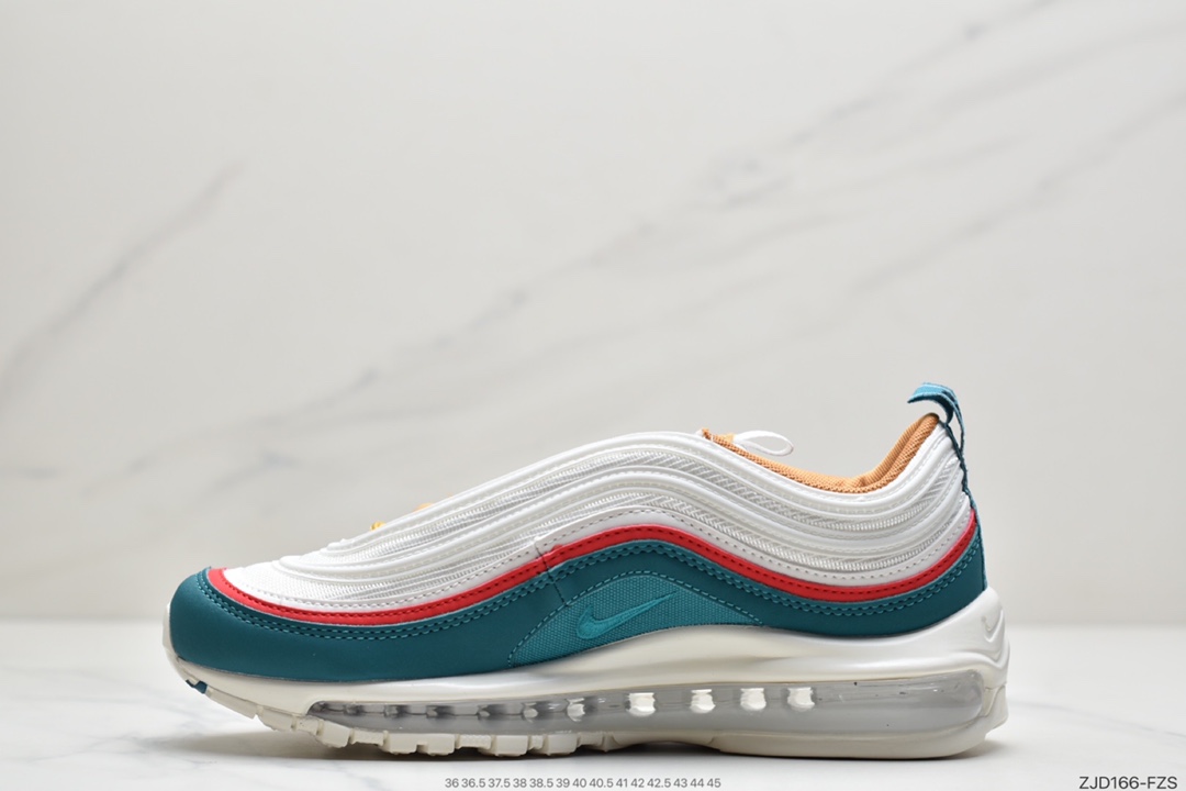 240 耐克NIKE Air Max 97白绿红 子弹拆解原鞋 DC3494-995